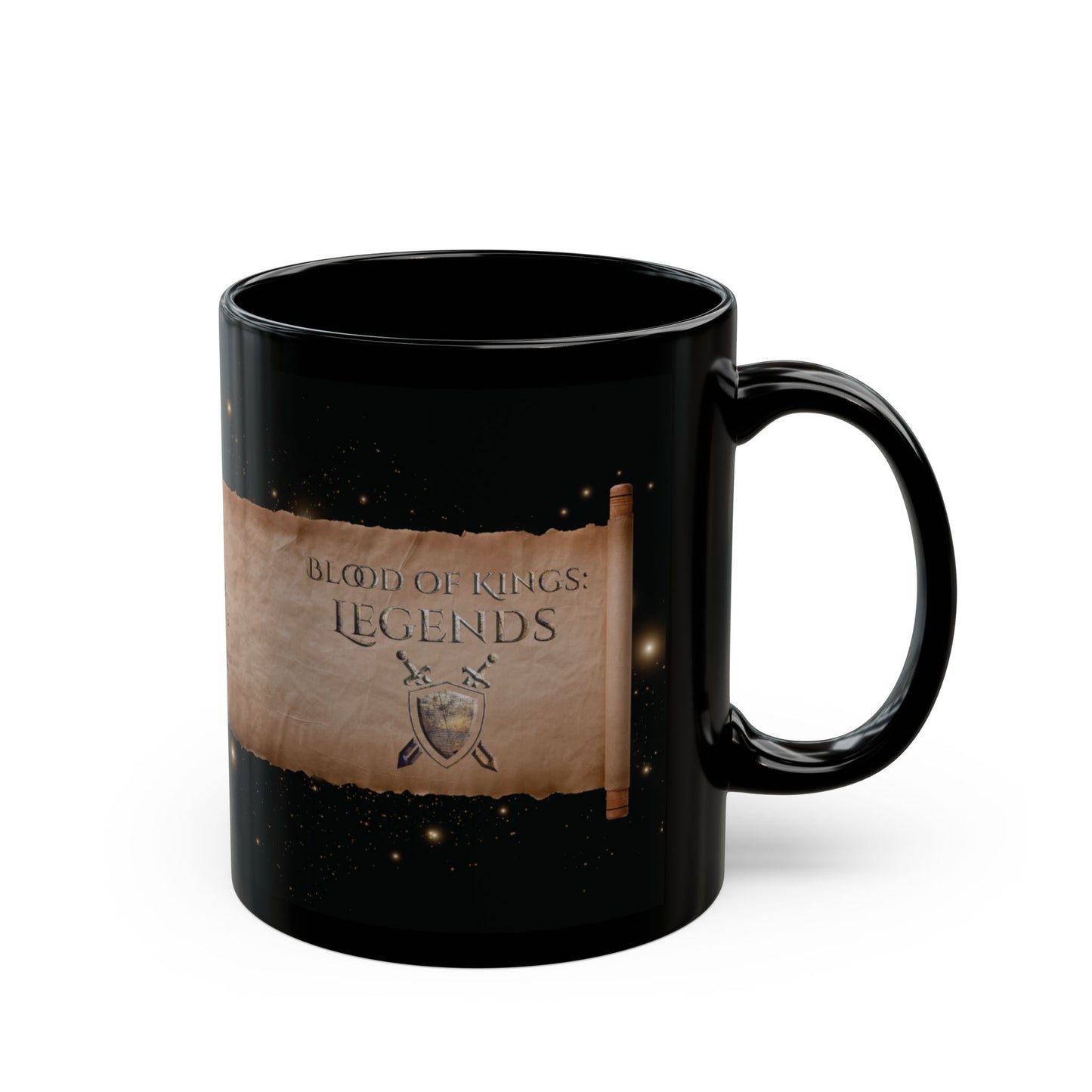 Squire of Truth - Black Mug 11oz