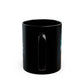 Burning Justice- Black Mug 11oz