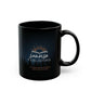 Rescued Faith - Black Mug 11oz