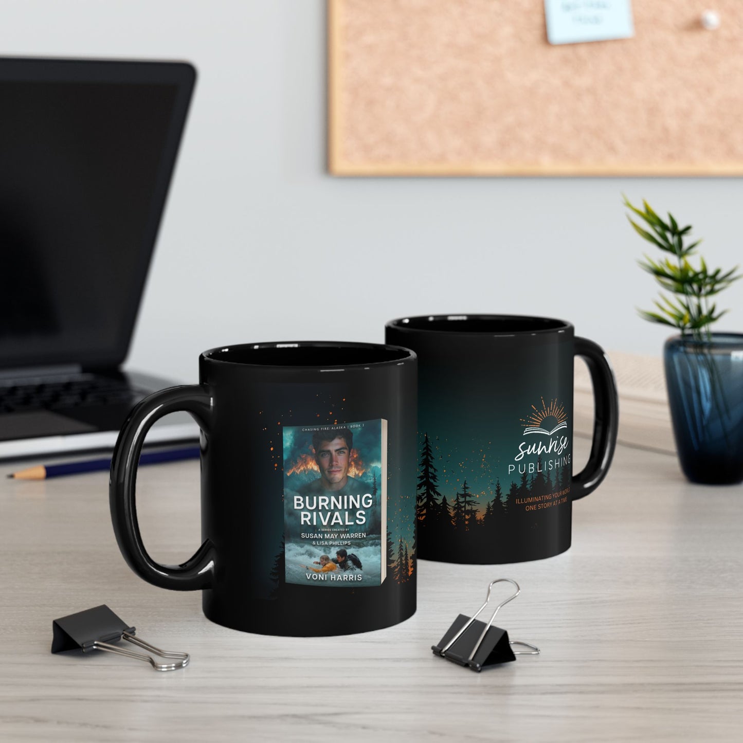 Burning Rivals- Black Mug 11oz