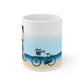 Jonathon Island-Meet Me at the Grand - White Mug 11oz